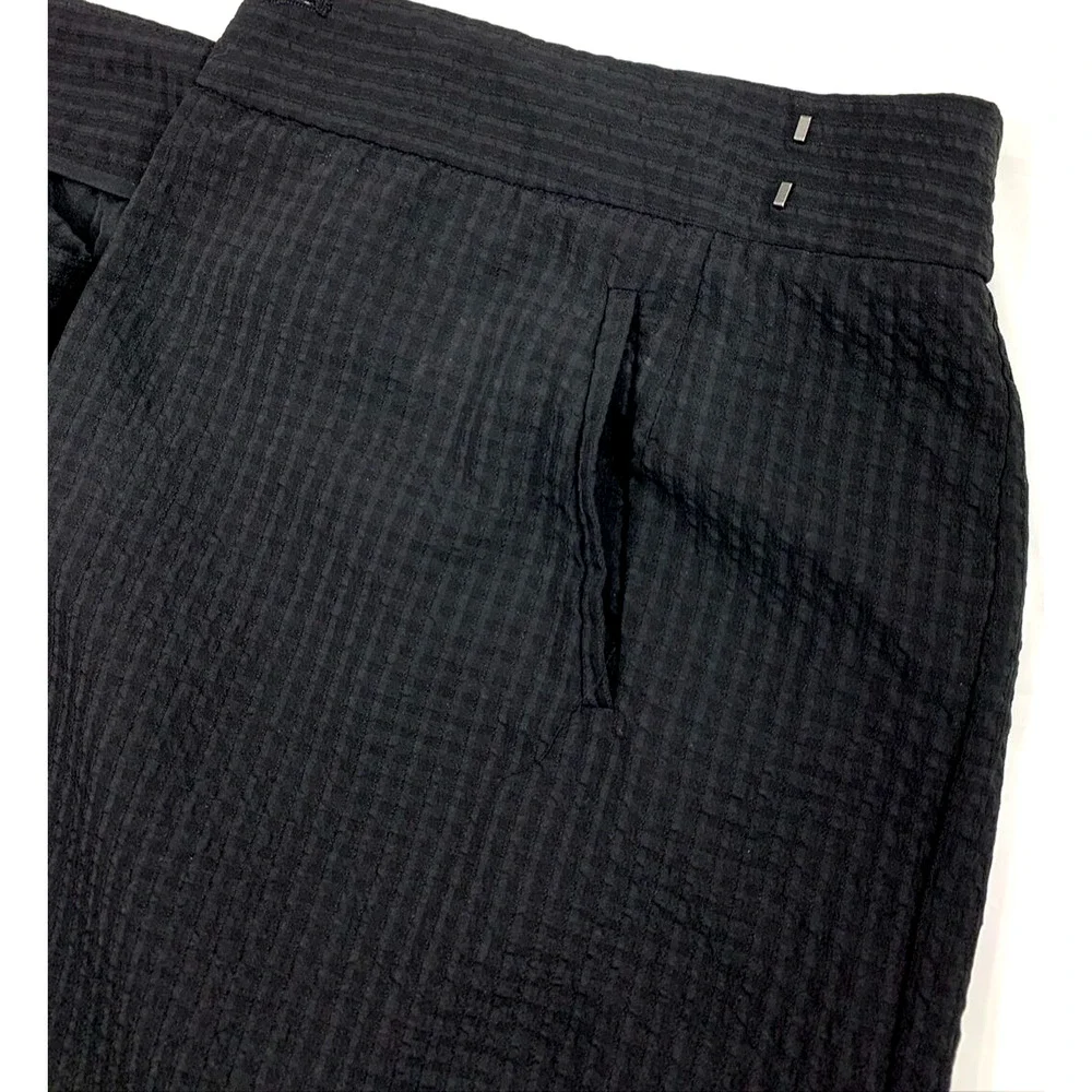 Gap Skirt‎ Womens 2 Black Wrap Pockets Short Career